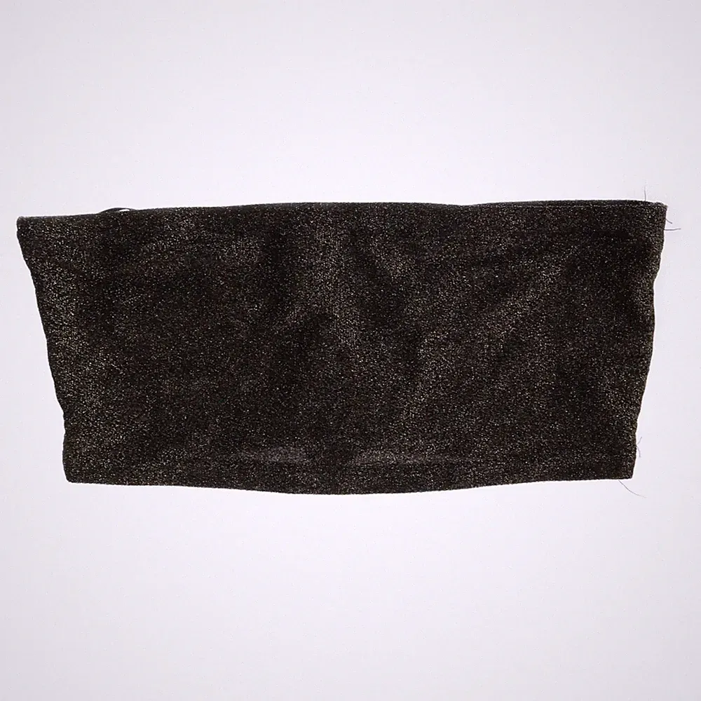 Shein, Bandeau-BH, Größe: S, Schwarz/Gold/Mehrfarbig, Elasthan/Polyamid #3Ec