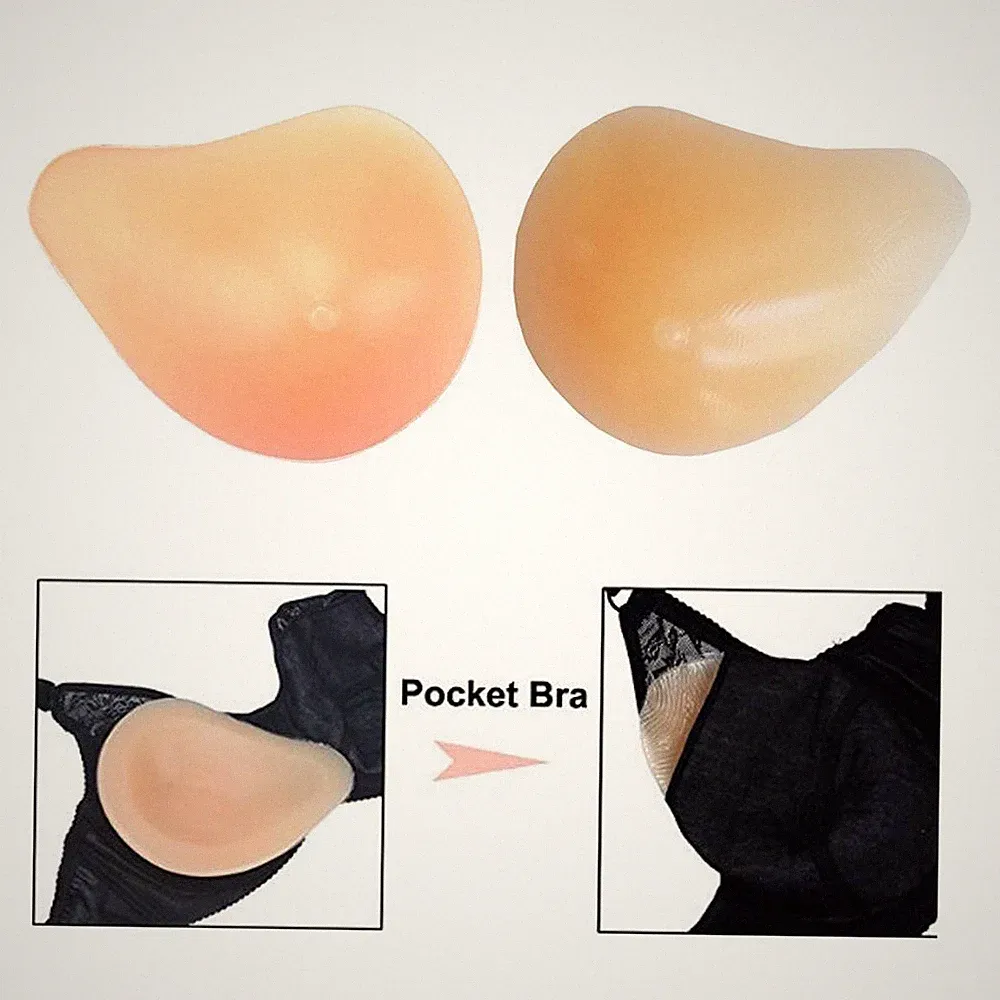 Silikonbrust Bildet Mastektomie BH Pads Einsätze Enhancer, A B C