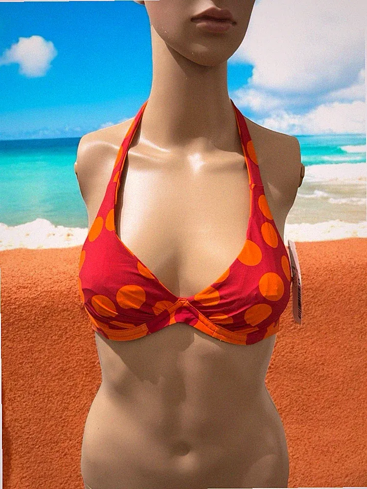Simone Pérèle Damen Bikini Oberteil Gr.70 mit Cup C Bademode Schwimm-Bade-BH