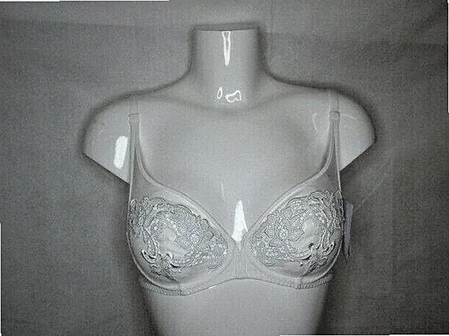 Simone Perele "SAGA" 15C319 Triangel BH Tiefes Dekolleté Weiß (U8)
