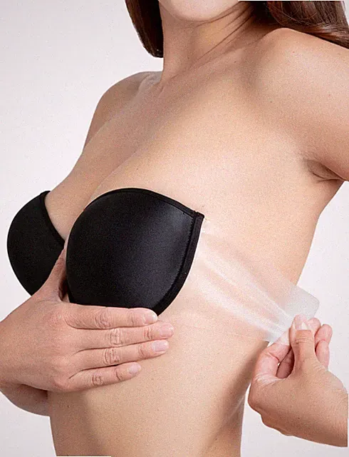 Skin Wrap Styling BH Trägerloser Klebe BH mit Bügel