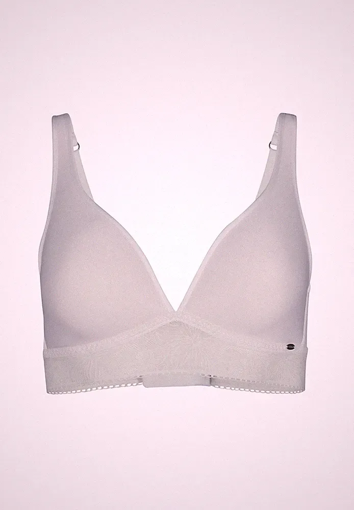 Skiny Damen Triangel Spacer BH Bra Micro Lace Ivory 70 - 85 cm von A - C Cup NEU