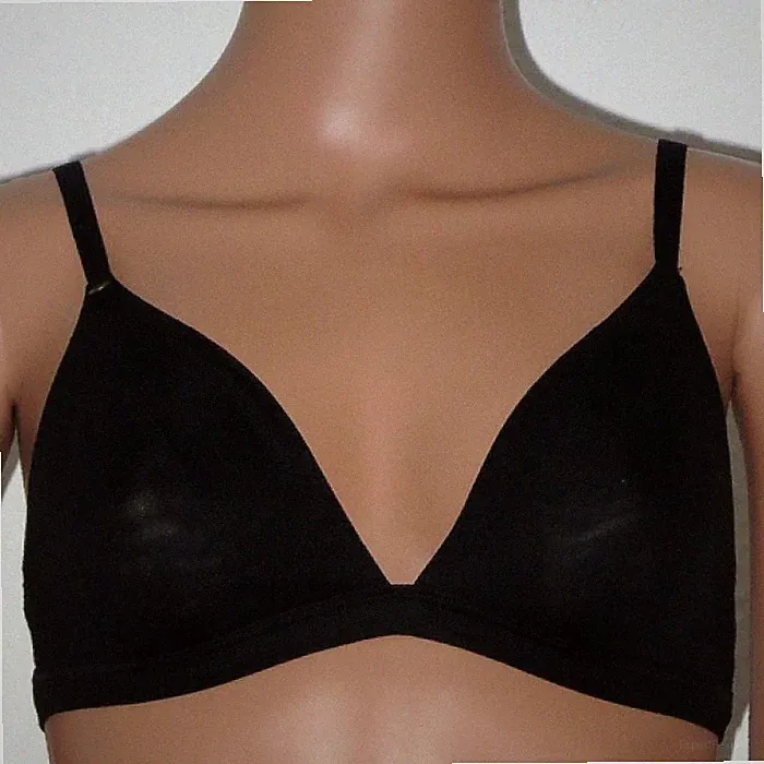 Skiny Damenwäsche Liberty Triangel BH ohne Bügel 83700 Gr.38 schwarz