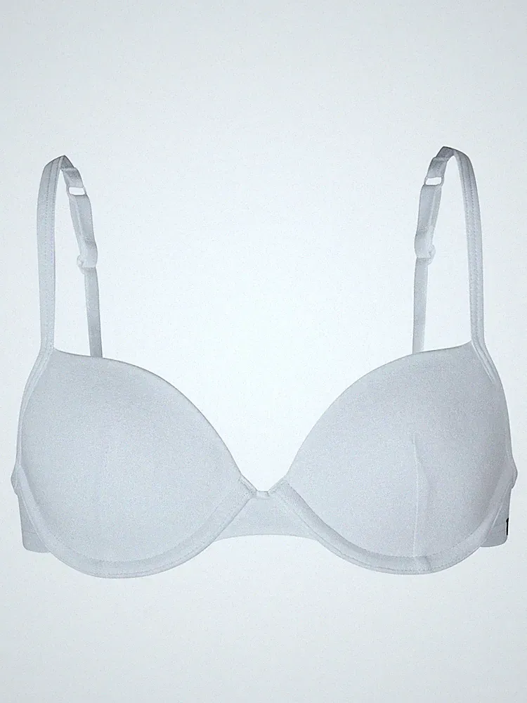 Skiny Mädchen Schalen BH Cotton Essentials Gr. 65-75 AA-A in White und Black