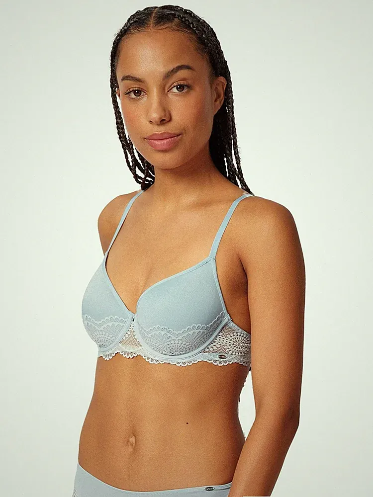 Skiny Spacer BH Micrornaments Gr. 70-85 A-D in Sangria und Angel Falls
