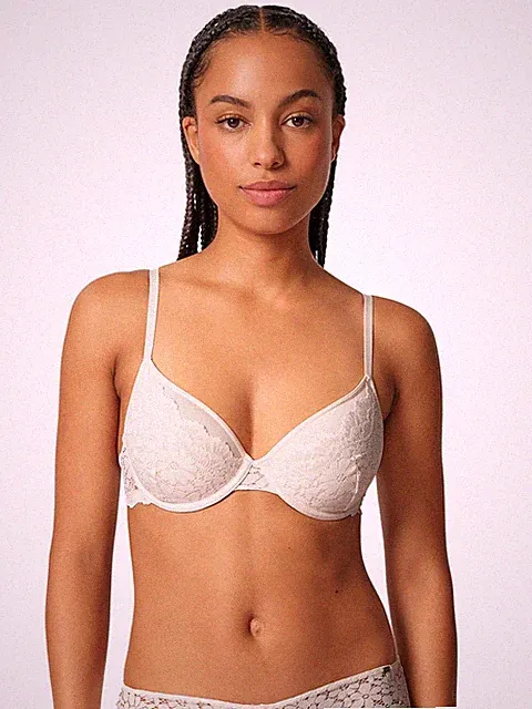 Skiny Spacer BH Wonderfulace Gr. 70-85 A-D in Ivory, Rose Dust und Black