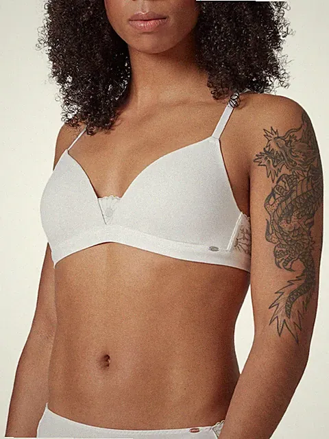 Skiny Triangel Schalen BH ohne Bügel 080599 CottonLace Essentials in 2 Farben