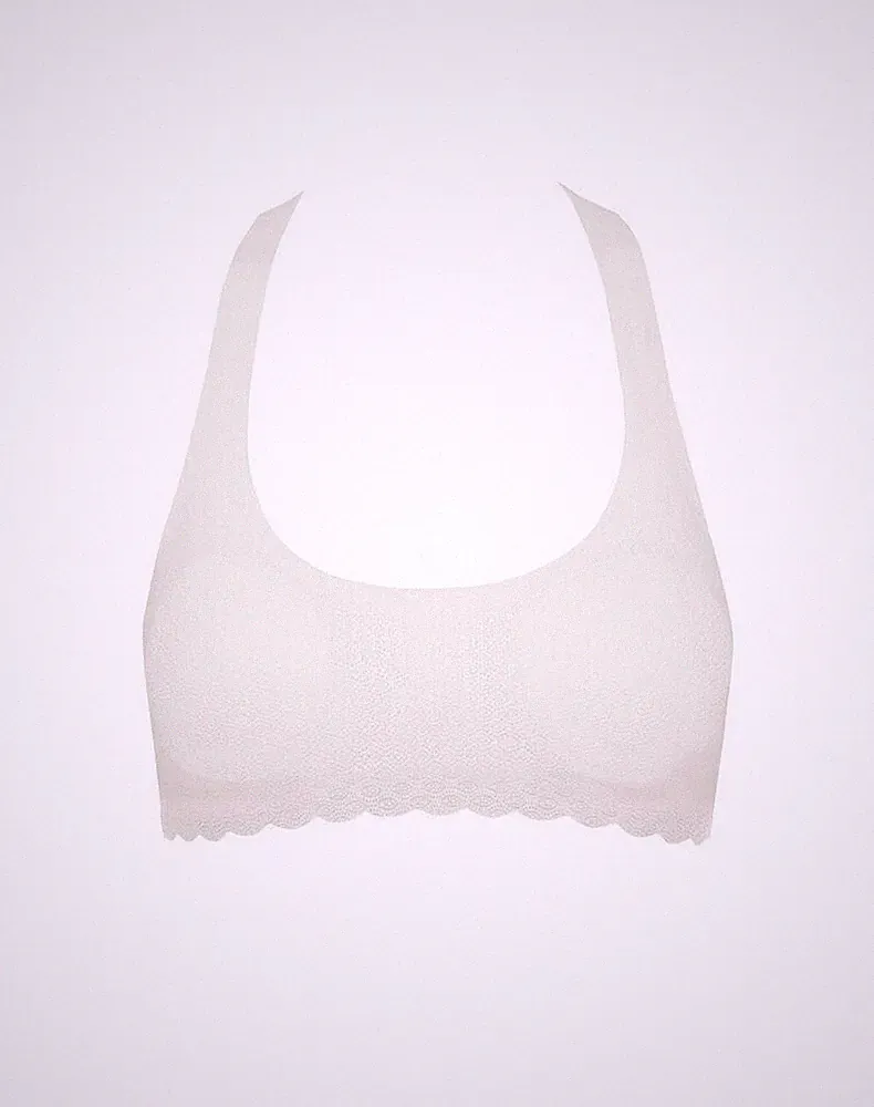 Sloggi Damen BH Bustier Zero Feel Lace Top Bustier Nahtlos