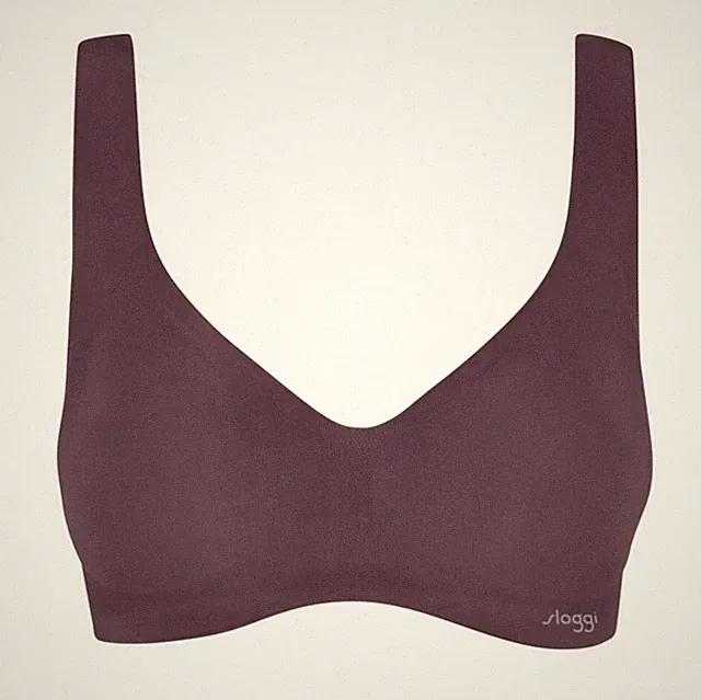 Sloggi Damen Bustier ZERO Feel Bralette BH ohne Bügel Push-up bra nahtlos