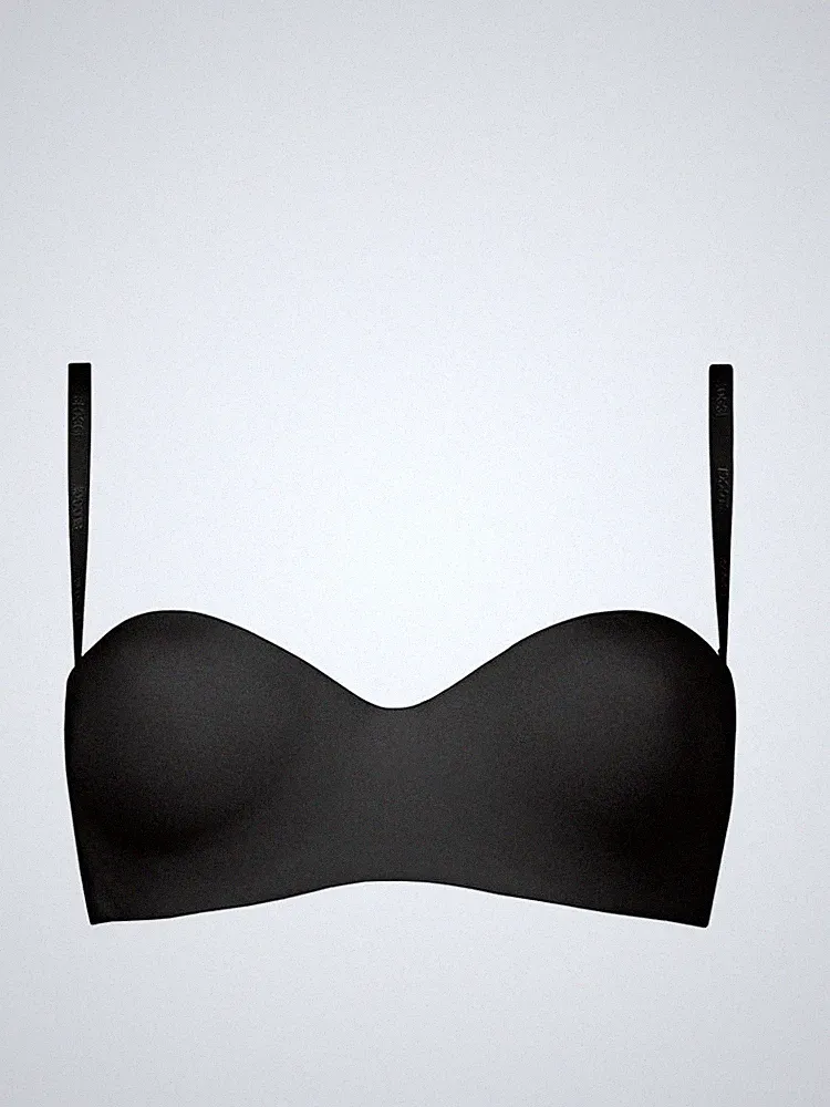 Sloggi Damen Invisiable Bandenau-BH 80D, schwarz NEU