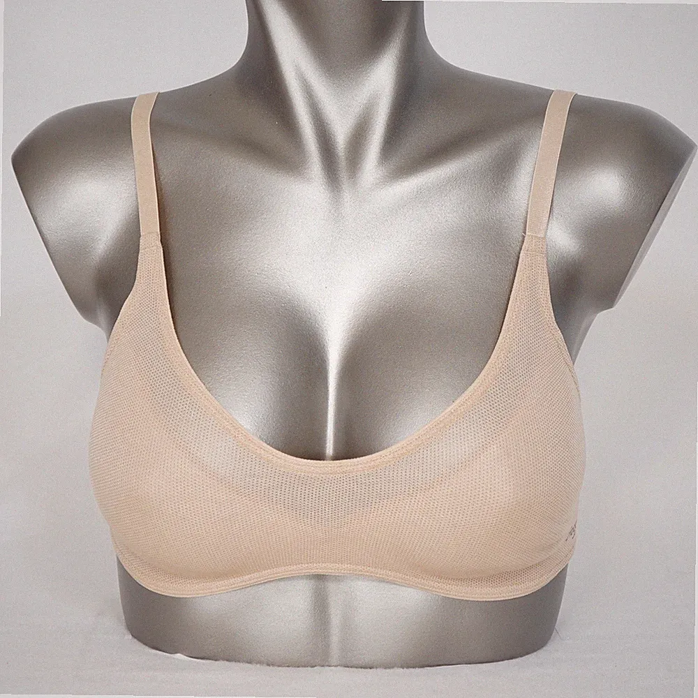 Sloggi Oxygene H Soft Bra T-Shirt BH ohne Bügel 1195/3L nude beige Damen NEU