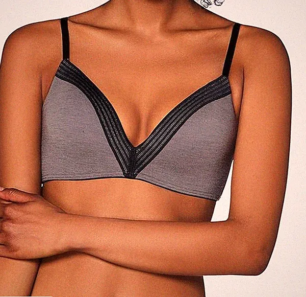 Sloggi Wow Embrace PU Damen weiche Push-up BH mit flexiblem Halt ohne Bügel Neu