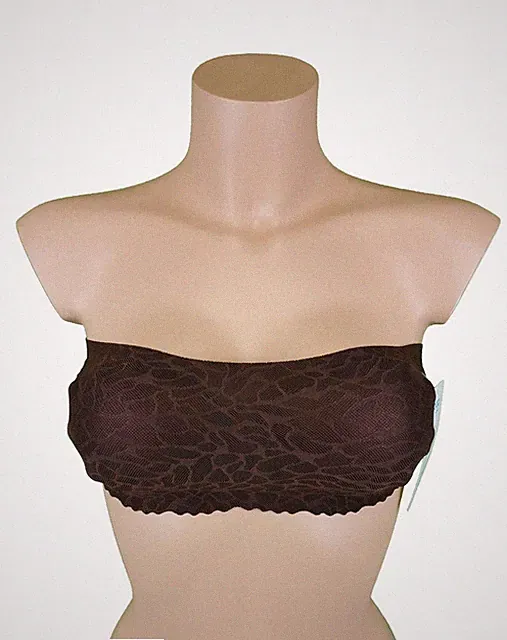 Sloggi ZERO Feel Lace 2.0 Bandeau (SMS) Top Braun Ebony Brown 6231/DH bügellos