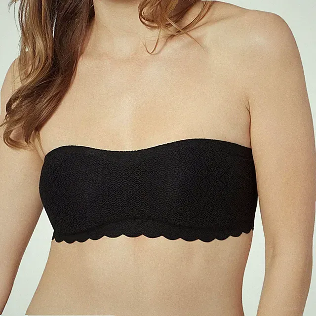 Sloggi Zero Feel Lace Bandeau Ohne Bügel Damen BH Größe: M