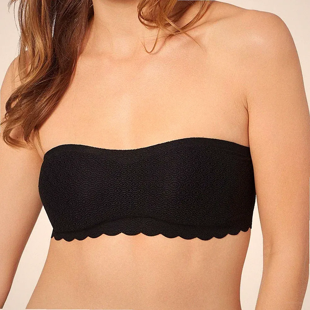 Sloggi Zero Feel Lace Bandeau Ohne Bügel Damen BH Größe: XS