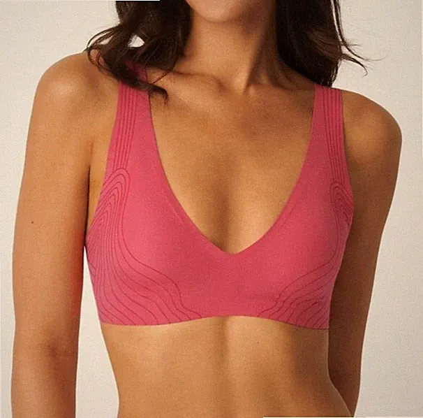 sloggi Zero Feel N 2.0 Größe XS BH ohne Bügel UVP 49,95 € Top pink Bustier BHs