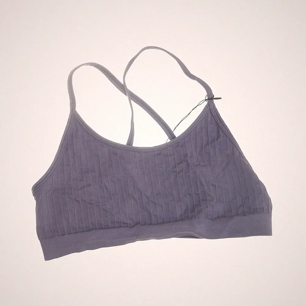 Soft Sport Filippa K, Sport-BH, Größe: M/L, Grau, Rippenstrick, Damen #uWC