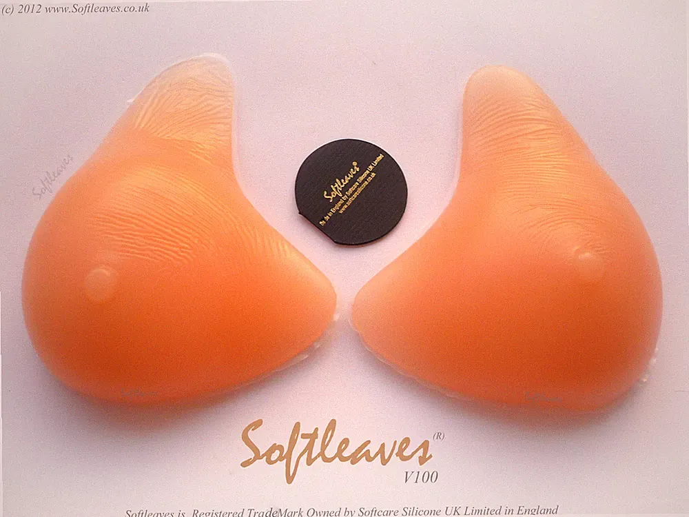 Softleaves V100 Silikon Brustvergrößerer für Hochzeitskleid Braut BH-Einlagen