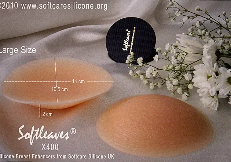 Softleaves X400 Silicone Breasts Lift Gel BH Einlagen Taschen BH Gel Incerts