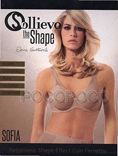 Sollievo Damen Minimizer Reggiseno Nicht Abgepolstert Mit Bügel, Coppa C