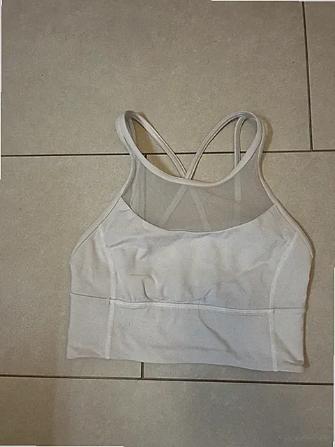 Sommerliches Crop Top von Lululemon Gr 4 für Damen