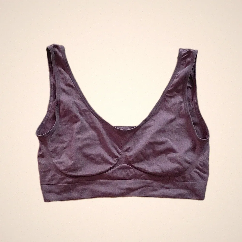 Sport BH Bustier (Braunton, ohne Bügel, bequem) Gr. XXL 🤎