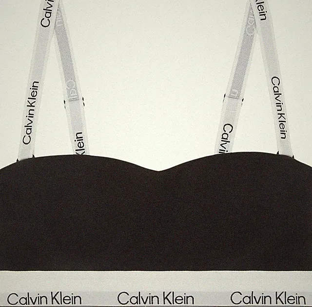 Sport-BH Calvin Klein Bandeau Lightly Lined, Größe L, schwarz