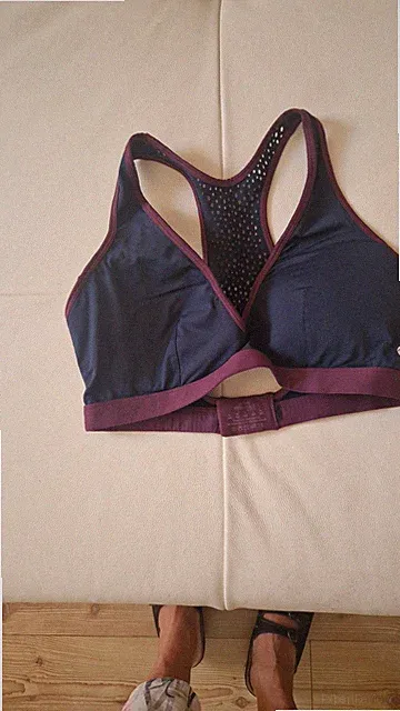 Sport BH Damen dunkelblau Gr. 80B