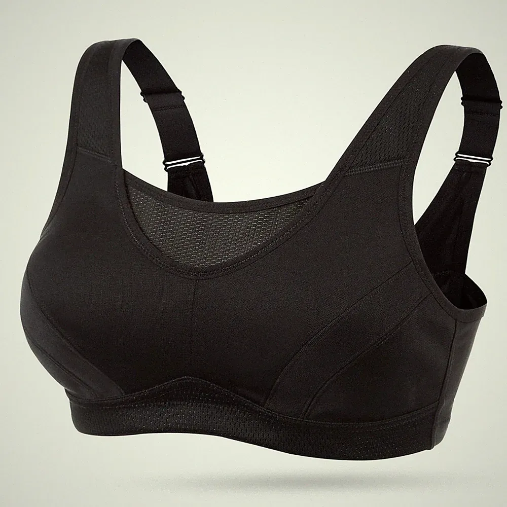 Sport BH Damen vollständige Abdeckung 75B bis 100G bügellos gepolstert Bügel-BH