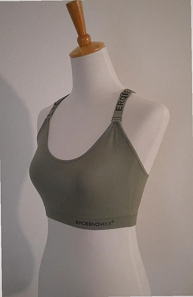 Sport BH ERGEE GRÜN RINGERRÜCKEN Mesh GR. M Ergeenomixx