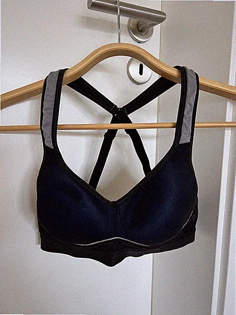 Sport Bh / Fitness Hunkemöller Gr. 75 B / M Blau