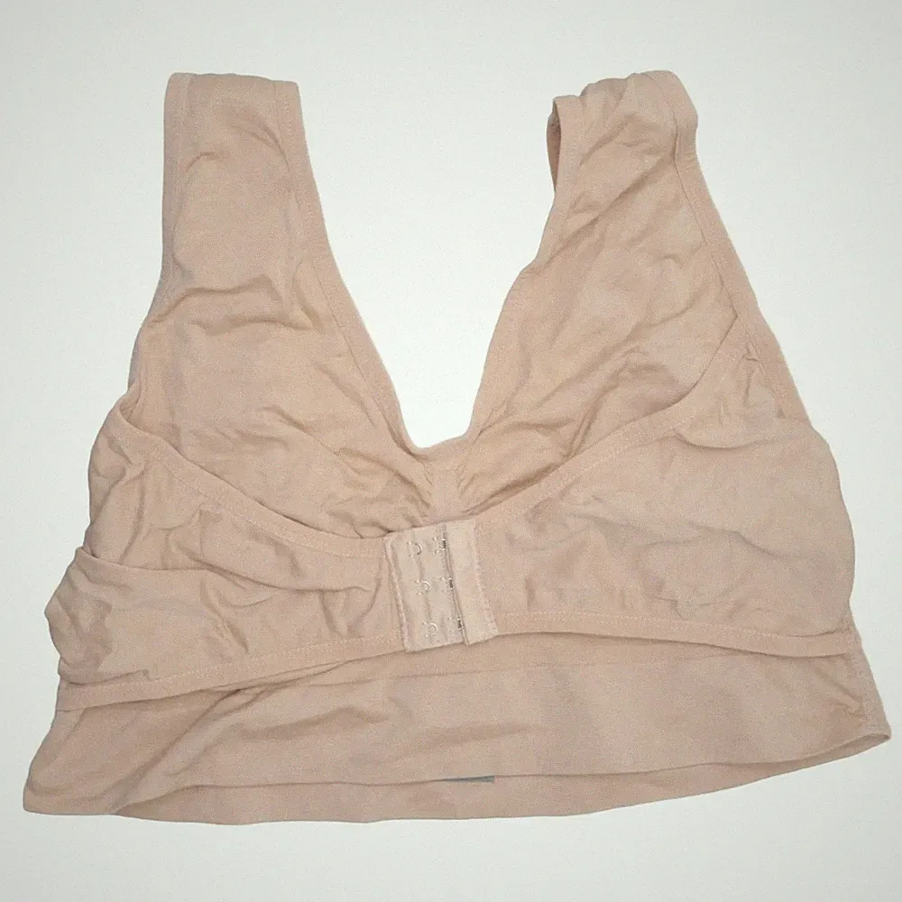 Sport-BH, Größe: 6XL, Beige, Elasthan/Polyamid, Einfarbig, Damen #7Rn