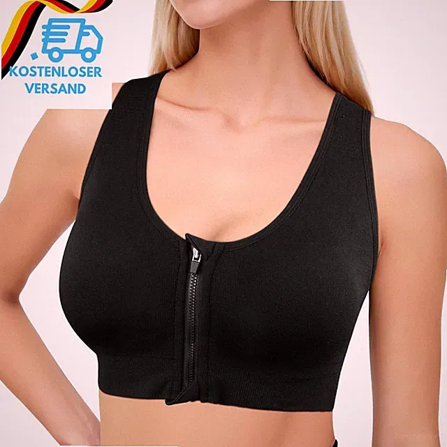 Sport BH Starker Halt, Damen BH Bralette Lightly Lined Sport Für Fitness Jogging