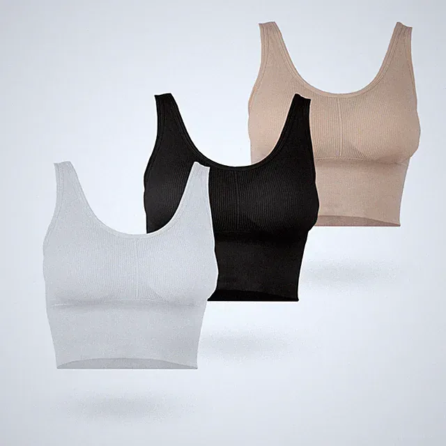 Sport Komfort BH Push Up Bralette Yoga Unterwäsche Damen bequem Bra ohne Bügel