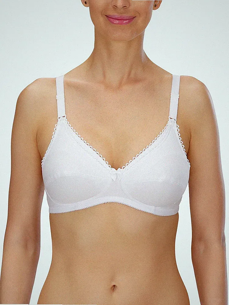 Still BH 5089 ohne Bügel von Naturana | Gr 100D | 100% Baumwolle | weiss | NEU