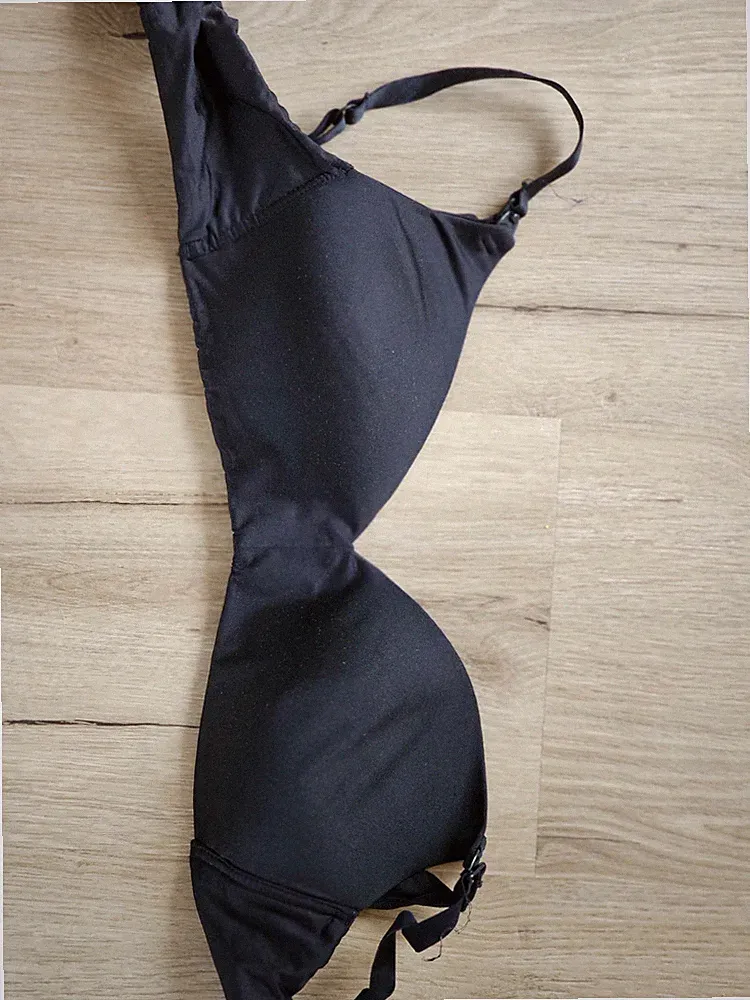 Still BH Ohne Bügel von H&M Gr. 80B Schwarz