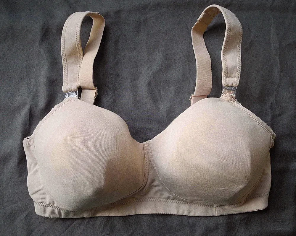 Still-BH von Petite Fleur ohne Bügel - Beige/Haut - 80F - NEU