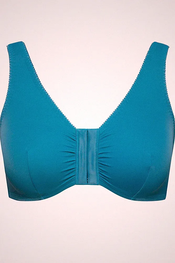 Still-BH Vorderverschluss Ulla Popken Plus Size Cup C/D-E/F Saphir 90D