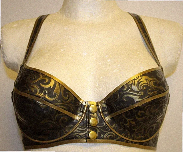 STRUKTUR LATEX BÜGEL BH, RUBBER SEXY BÜGEL BH - GR:70A-100E