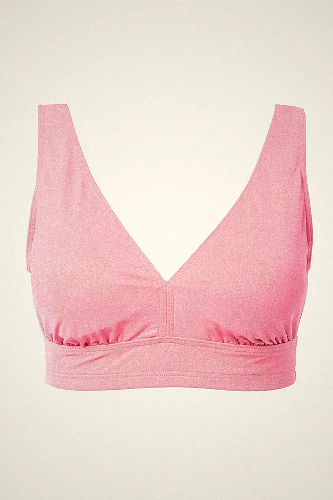 Studio Untold Damen große Größen Bikini Top Softcups Glitter Shaping 840853