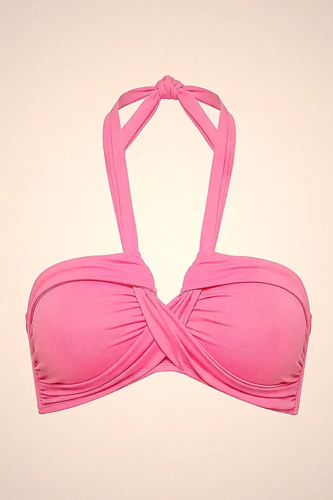 Studio Untold Damen große Größen Bikini Top Softcups Neckholder 851718