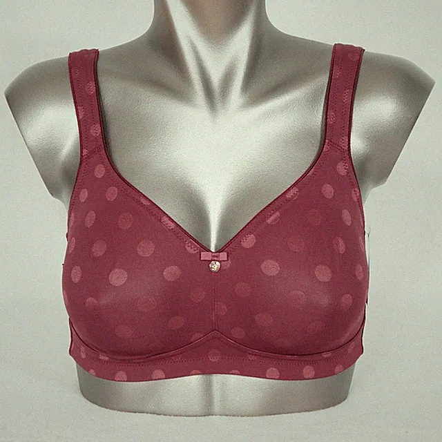 SUSA Rhodos Damen T-Shirt BH ohne Bügel 8144 ungepolstert dunkelrot NEU