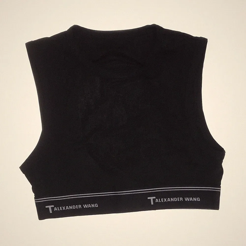 T by Alexander Wang, Sport-BH, Größe: XS, Schwarz, Paisley, Damen #RBy