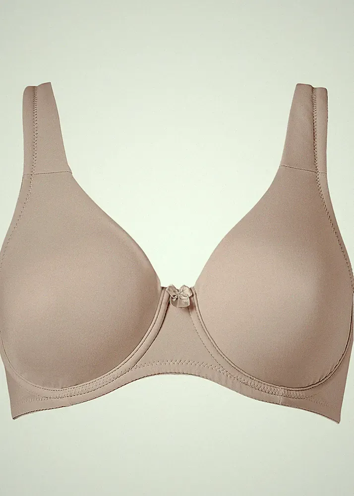 T-Shirt BH mit Bügel Gr. (75) D Nude Damen-Unterwasche Dessous Bra Neu*
