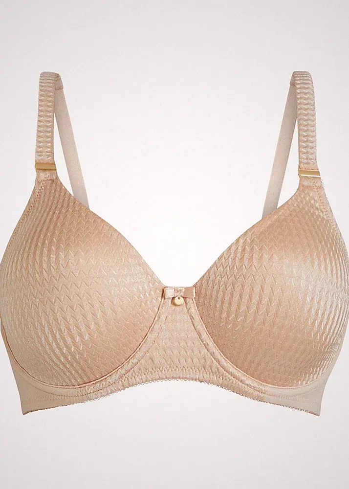 T-Shirt BH mit Bügel Gr. (90) C Kreidebeige Damen-Unterwäsche BH Bra Neu