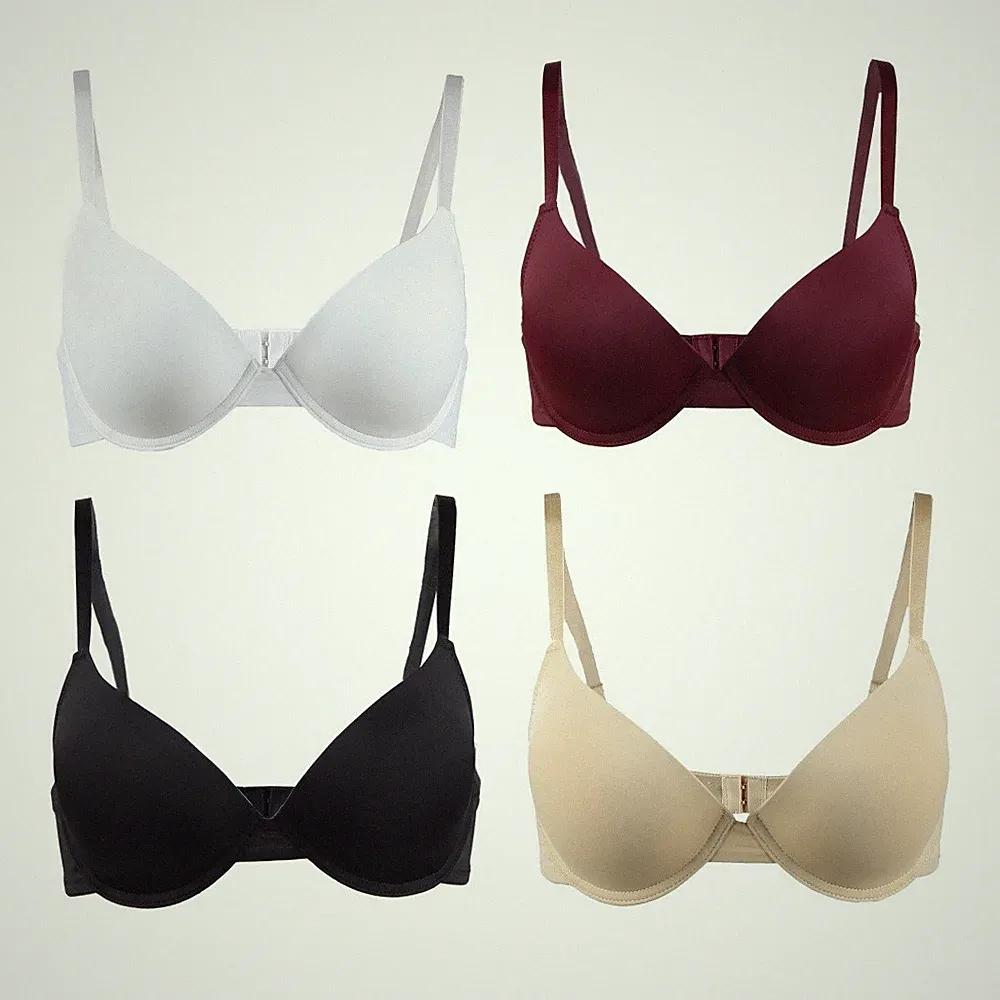 T-Shirt Schalen BH Damen Klassisch Push Up Bügel Sexy B C 75 70 85