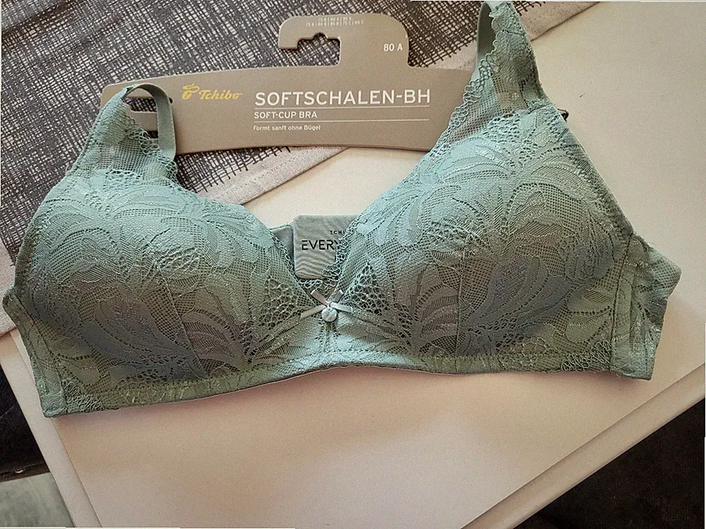 TCM TCHIBO 42 80 A SCHALEN BH SOMMER MINIT GRÜN NAGELNEU AKTUELL