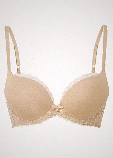 "Top Qualiät" Gossard sexy Scarlett Push-Up haut farben