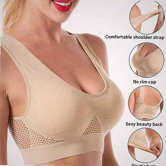 Tops Atmungsaktive Yoga Shapewear Frauen Gym Yoga Unterwäsche Bustier Bh ≌