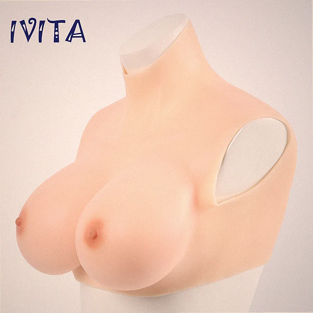 Transgender C-H Cup Silikonbrüste Crossdresser Huge Brustprothese Bra Enhancer
